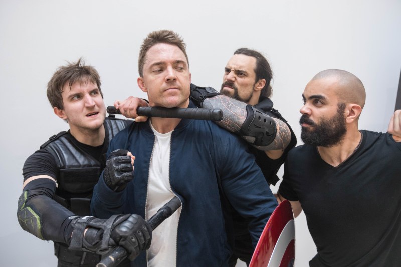 Captain America Avengers Press Call Pr Photographer Dublin Ireland - E17