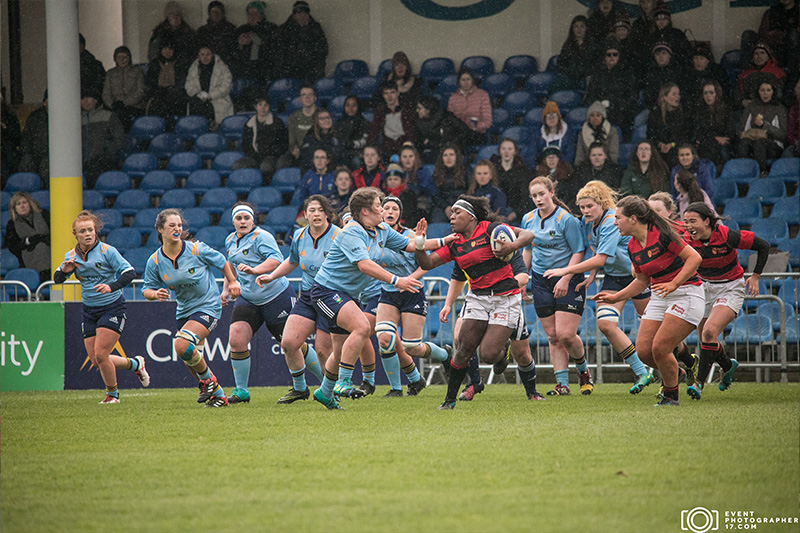 Sport Photographer Dublin Ireland Womens Rugby Dcu - E17