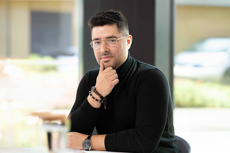 Marcel, lead photographer at E17, capturing a corporate event in Dublin