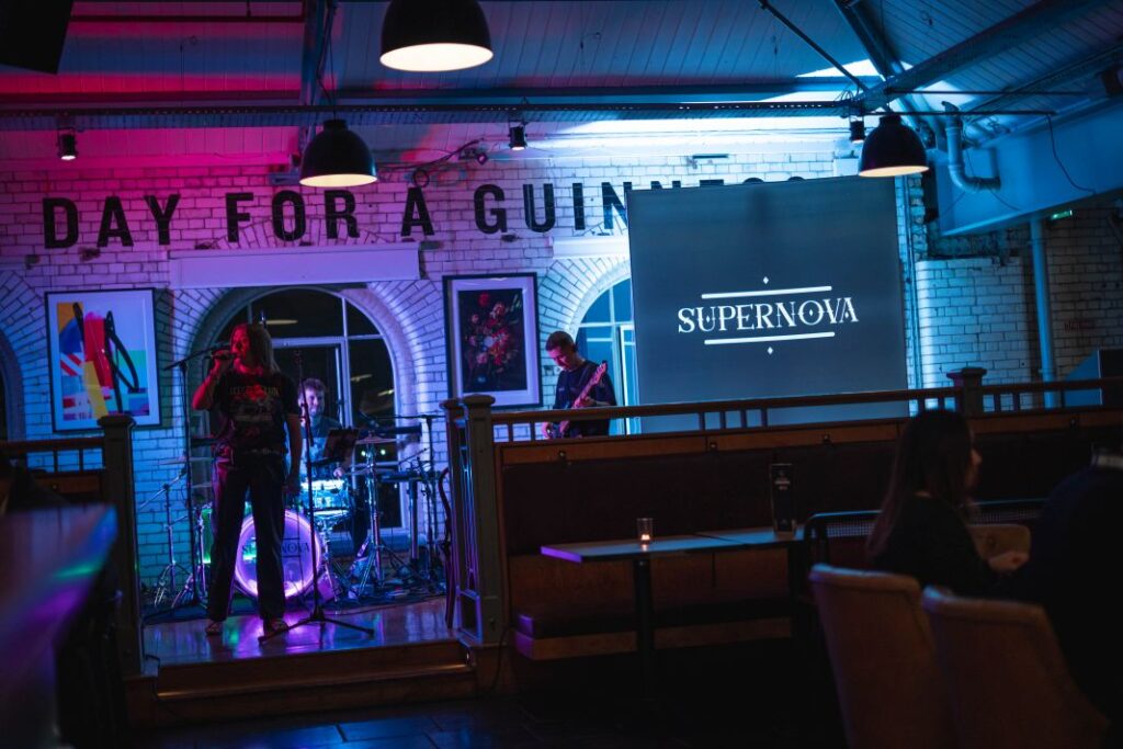 Behind The Scenes Photo Of Event Photographer At Work - E17