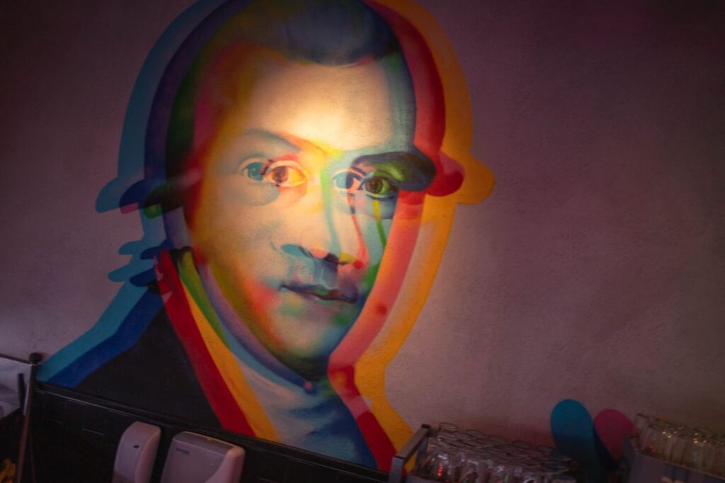 Brand Signage And Event Setup Inside Gravity Bar - E17