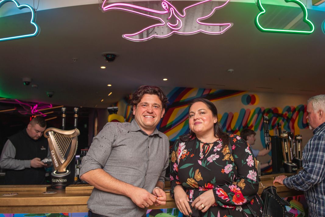 Guest Interactions During Networking Reception - E17