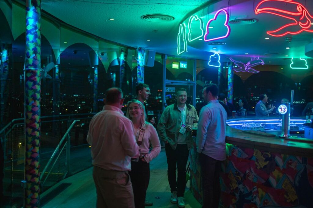 Gravity Bar Neons , Skybar Dublin Ireland - E17