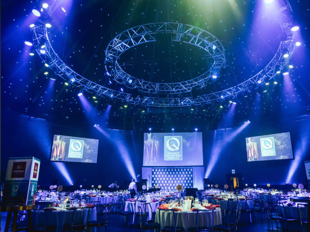 Corporate photographers in Dublin covering a gala awards event