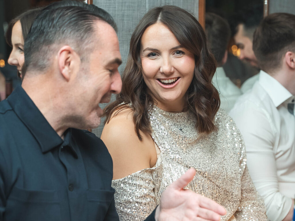 Corporate networking event photography in Dublin with business professionals