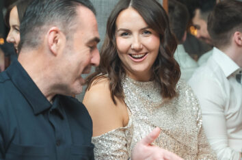 Corporate networking event photography in Dublin with business professionals