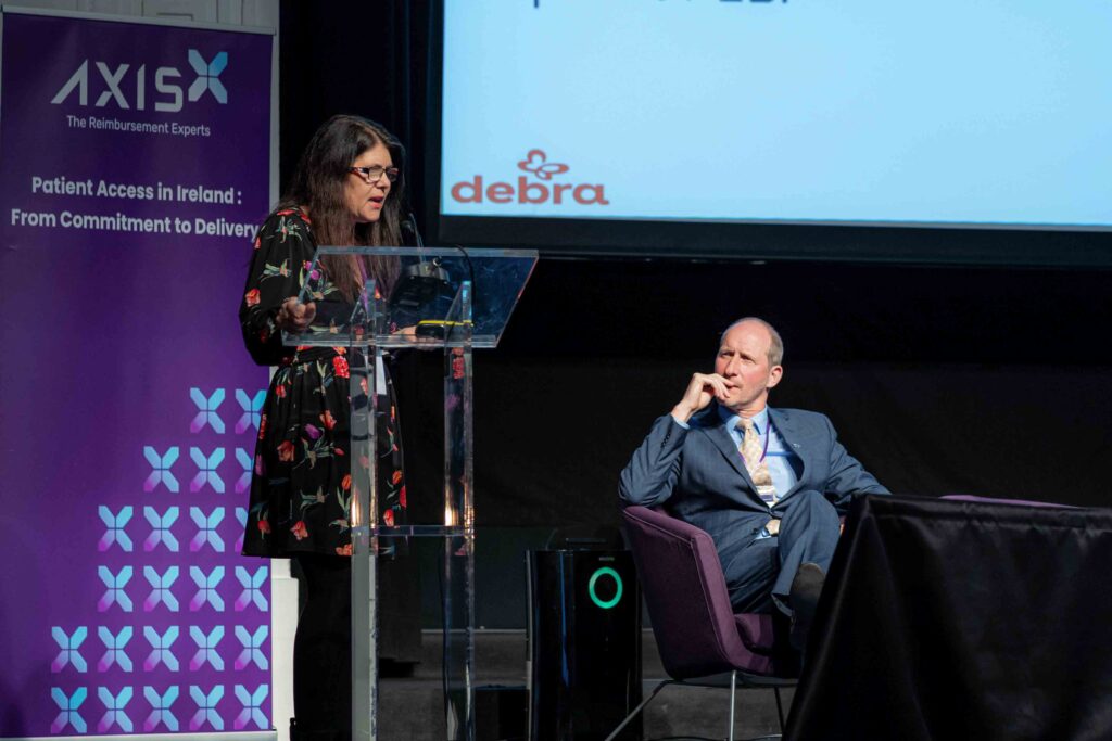 Conference Photography At Rds In Dublin E17 2 Speakers On A Stage - E17