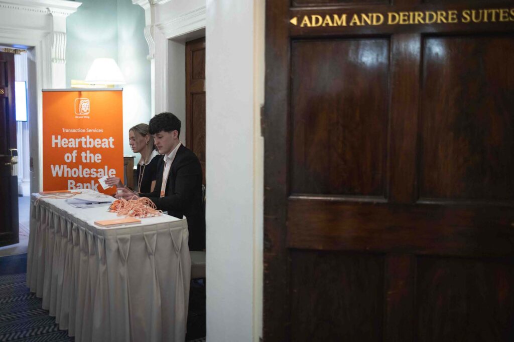 Registry Desk At The Conference At Shelbourne Hotel - E17