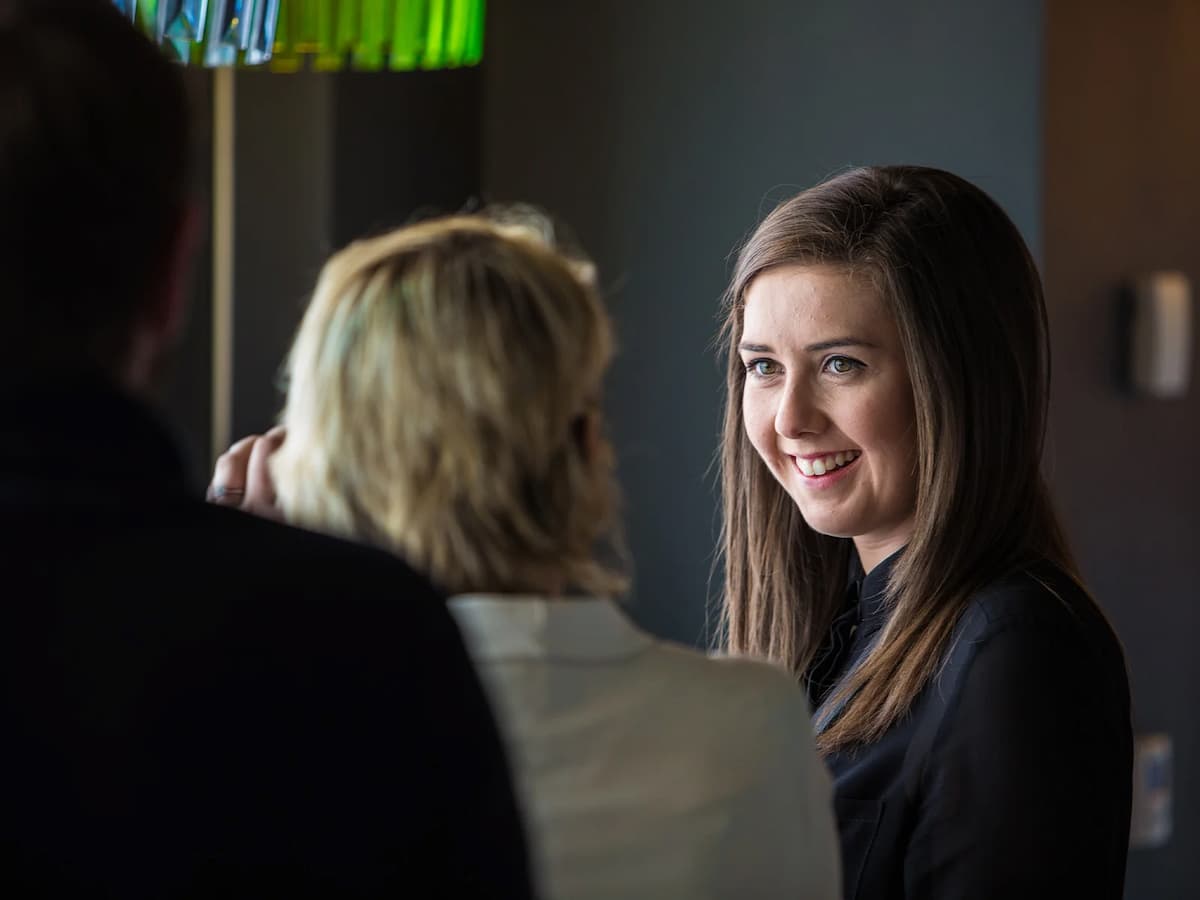Corporate photographer in Dublin covering a networking event conference