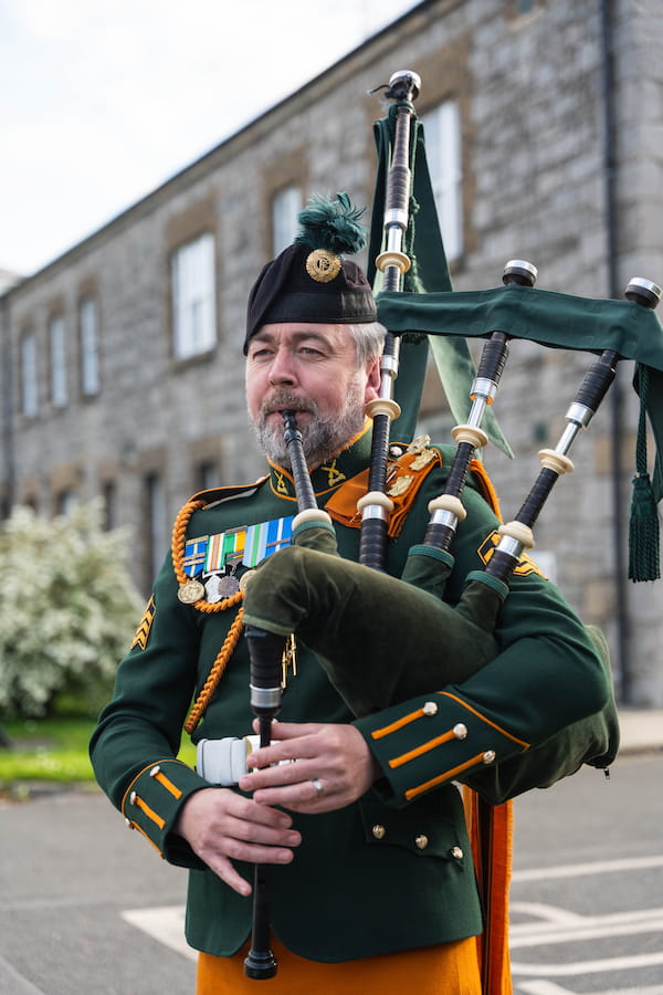 Press Photographer Dublin Ireland | Professional newspaper photo of a guard in barracks
