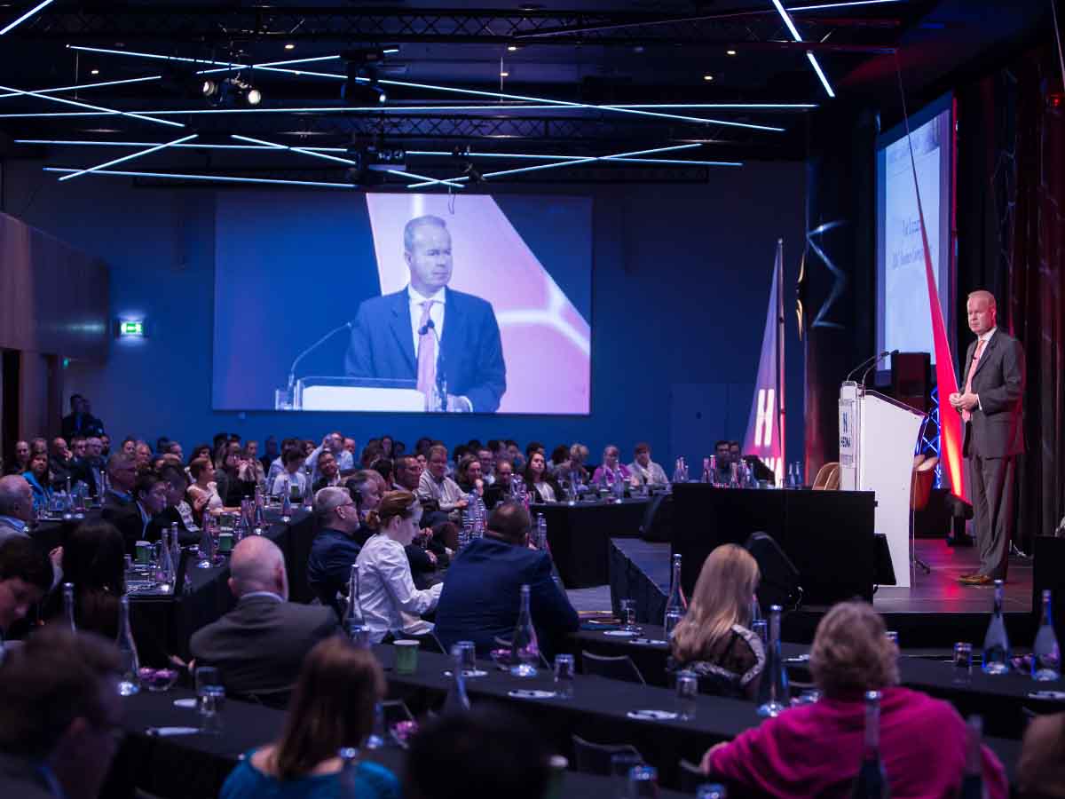 Accounting industry business event at the Radisson SAS hotel in Dublin