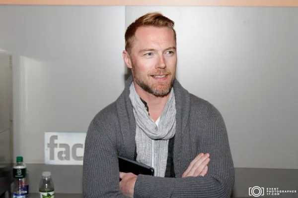 Ronan Keating at a conference event in Dublin